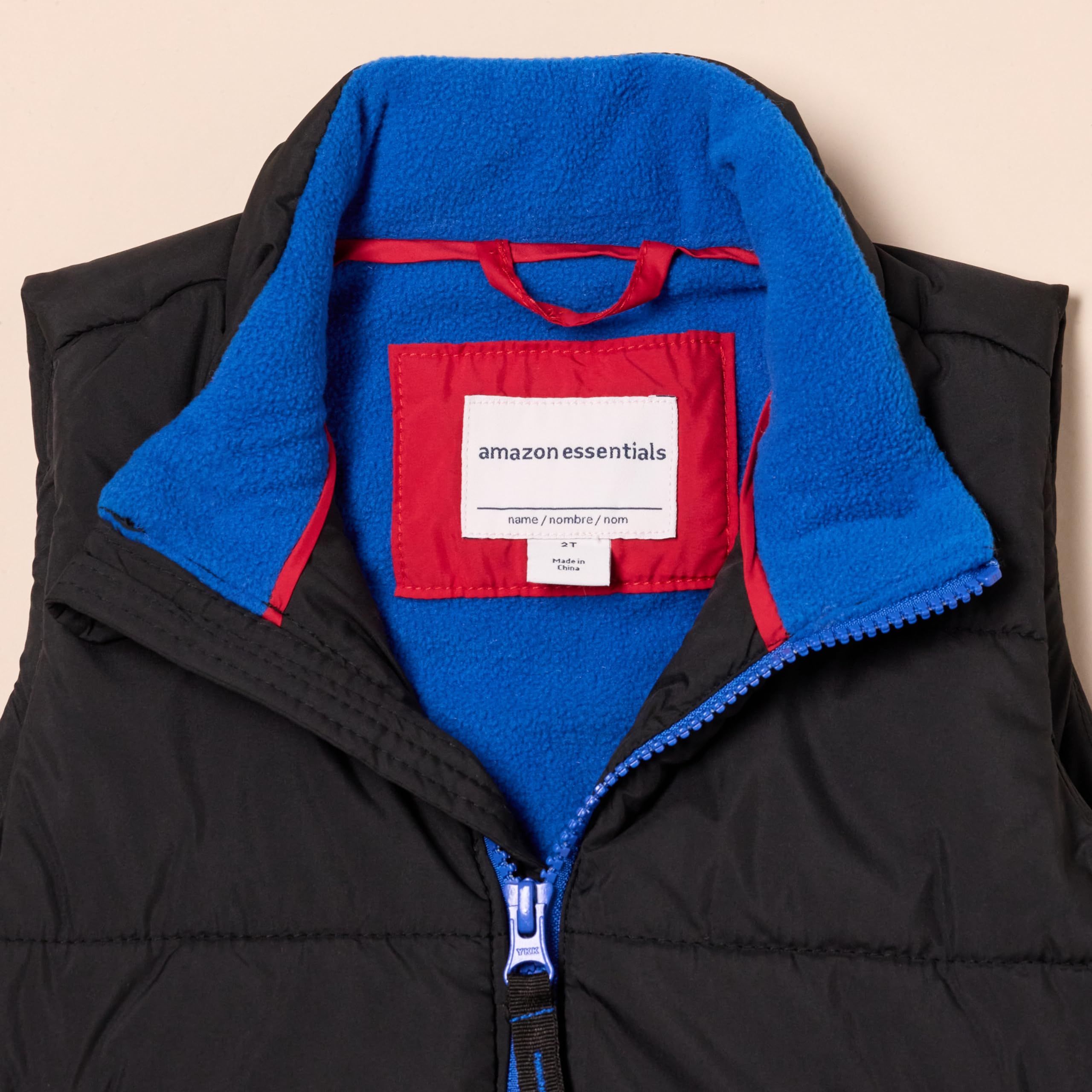 Amazon Essentials Piumino Smanicato Pesante Bambini e Ragazzi
