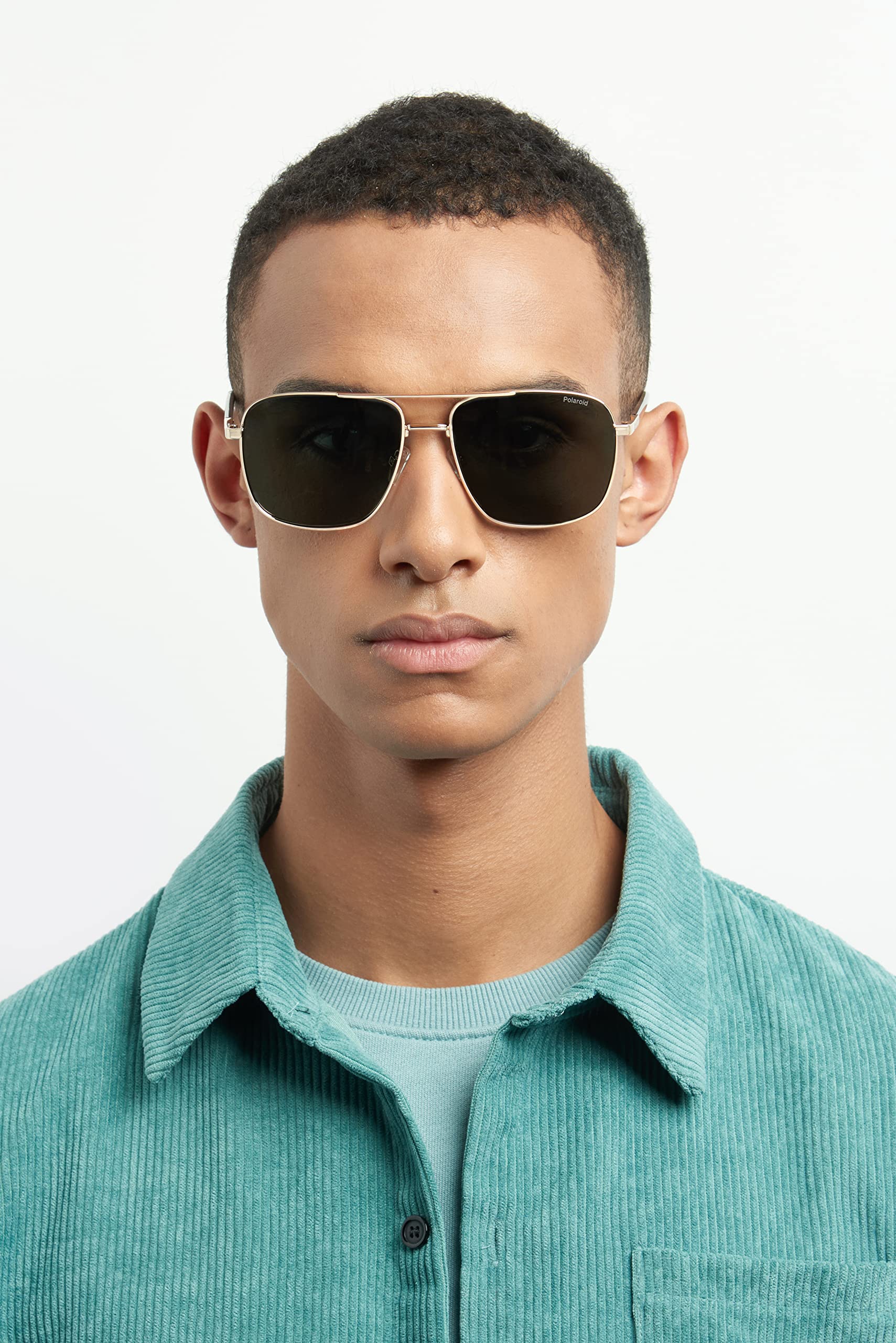 Polaroid Sunglasses męskie, złoty, 60
