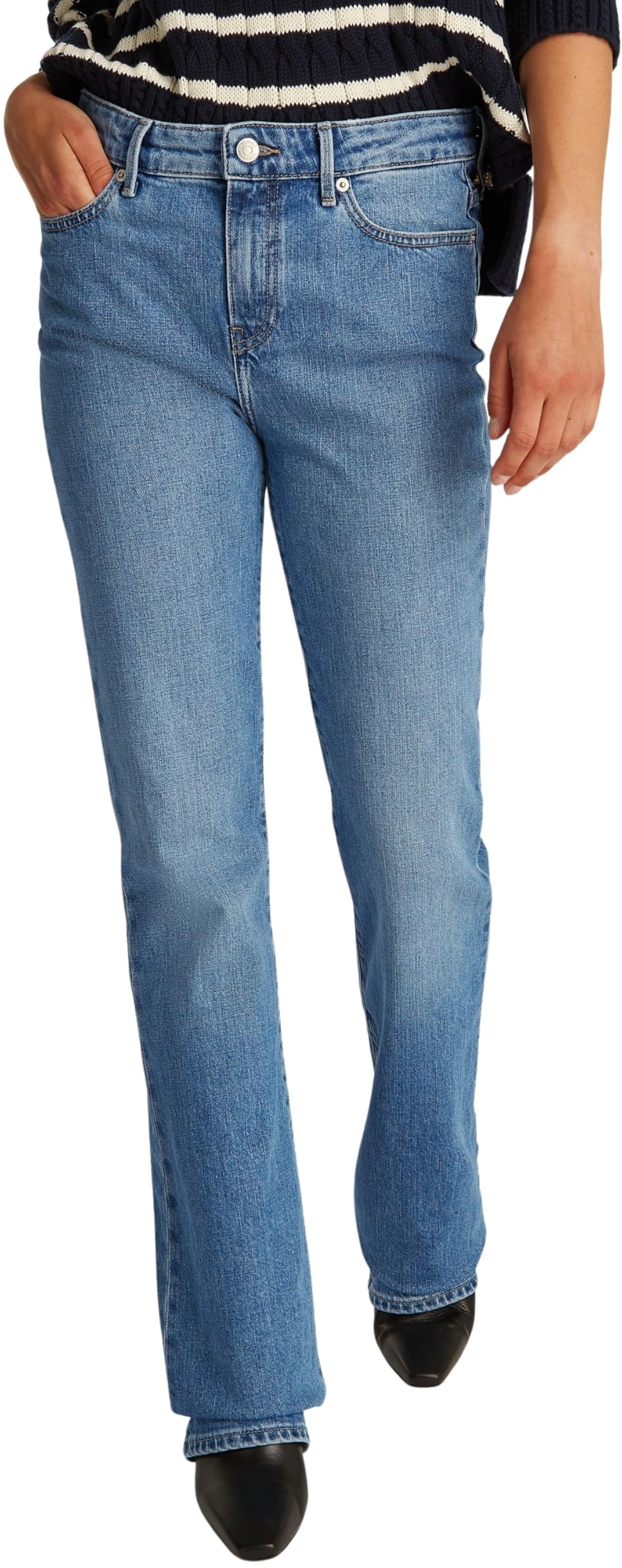 TOMMY HILFIGER Bootcut Rw Uma Ww0ww44346 - BOOTCUT RW UMA WW0WW44346 Kobiety