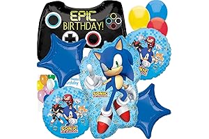 Sonic the Hedgehog Birthday Banner
