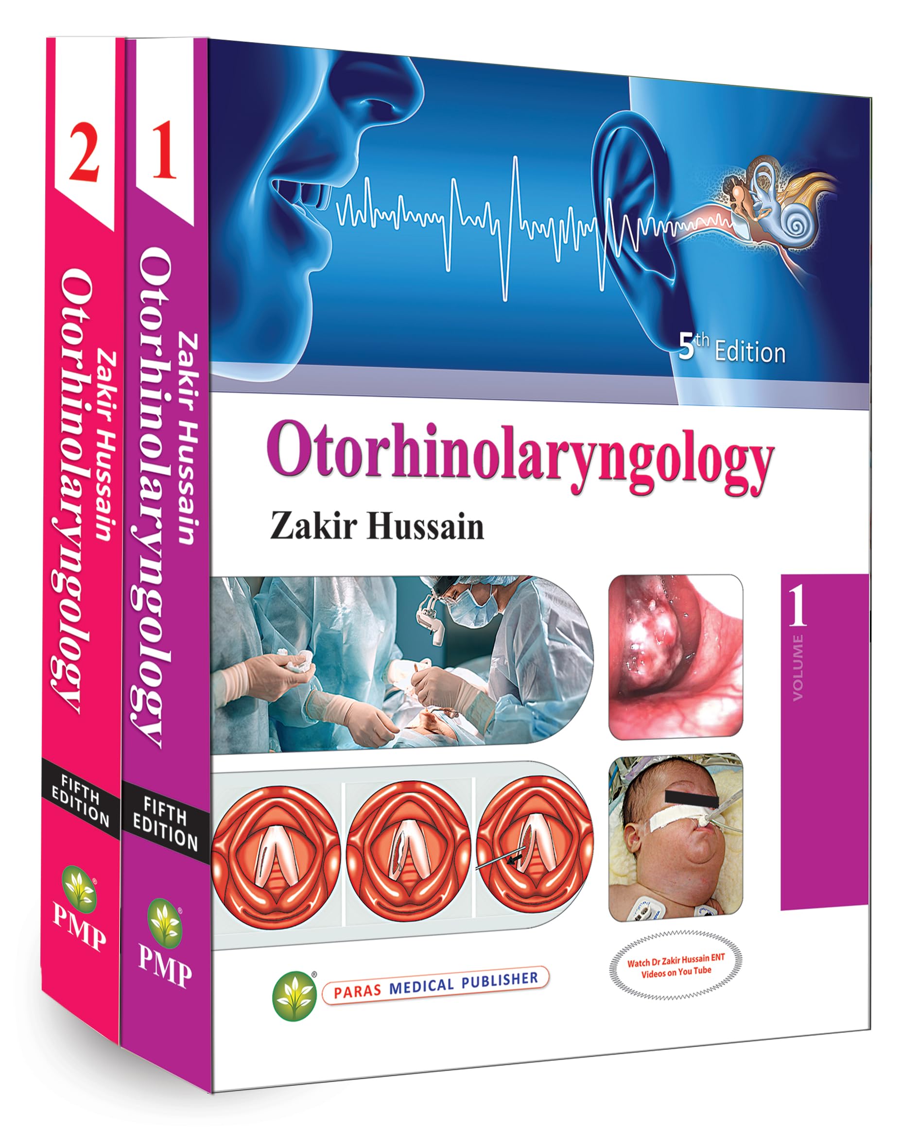 Otorhinolaryngology (5th Edition 2024) (2 Vols Set)