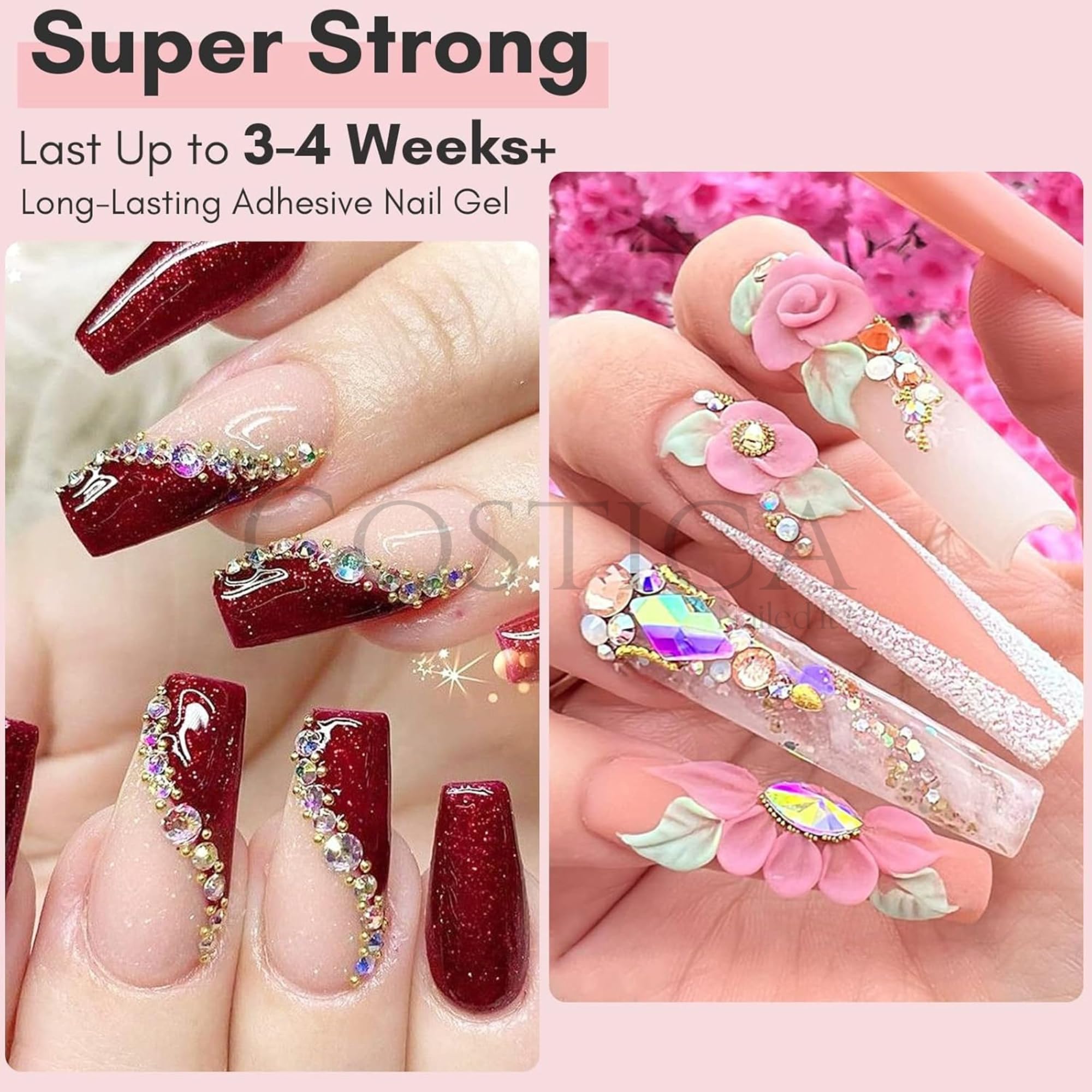 VENALISA Nail Rhinestone Glue - Super Strong Adhesive -3