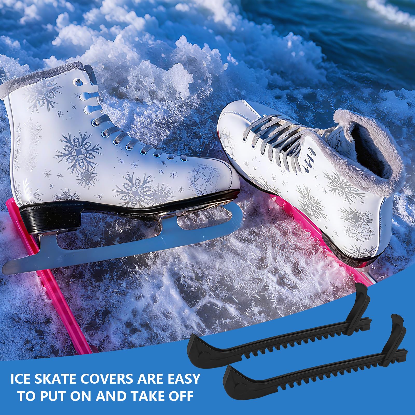 Dcas 1 Paio Coprilama Pattini Ghiaccio, Copertura Universale