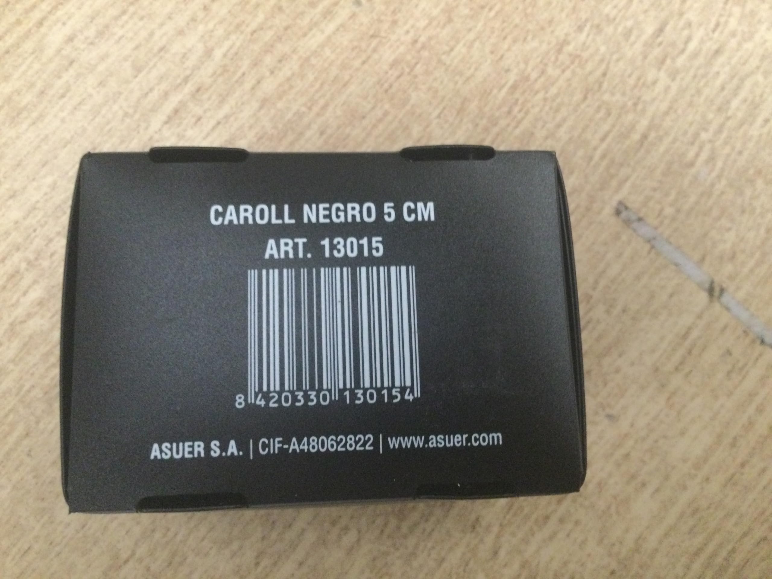 HORQUILLA CLIPS CARROL CAJA 400un NEGRA
