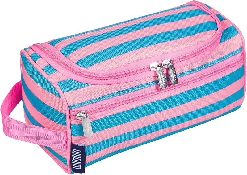 Necessaire Wildkin com bolsos e alça para escola e viagens
