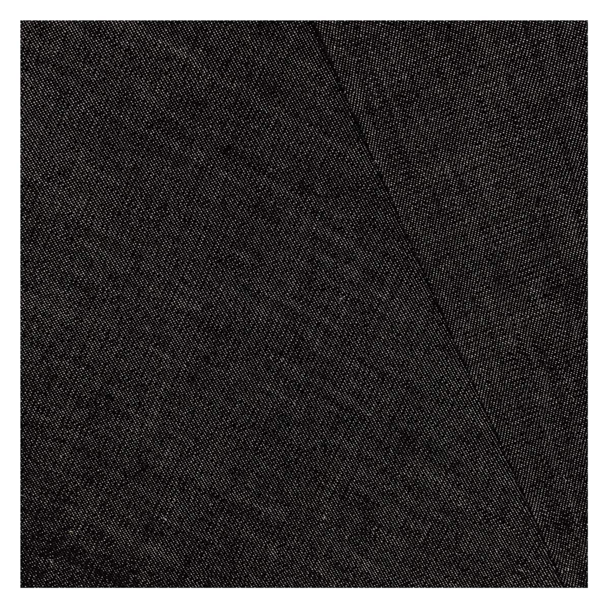 Nakan Black Washed Denim Fabric 150Cm 59'' Wide 100% Cotton Lightweight Dress Fabric For Clothing, Sewing Diy Crafts, Non-Stretch(Color:black)
