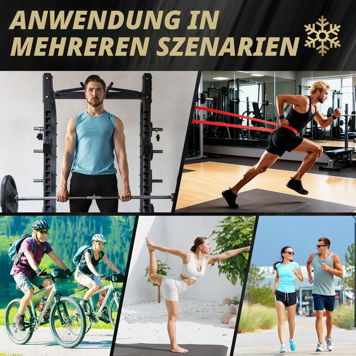 MOVINPE Fitness Gear Adventskalender 2025 Cihristmas, 24 Tage Sportzubehör