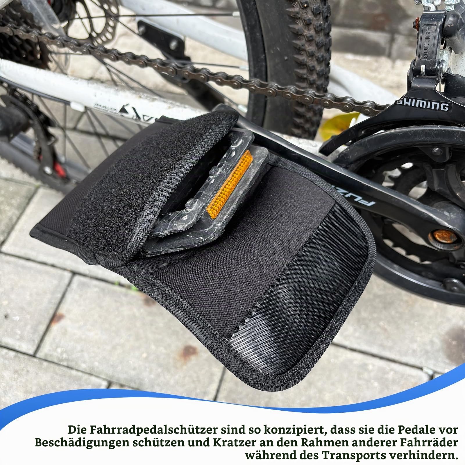 Fahrradpedalabdeckungen für Pedale Transportschutz Fahrradpedale Zubehör