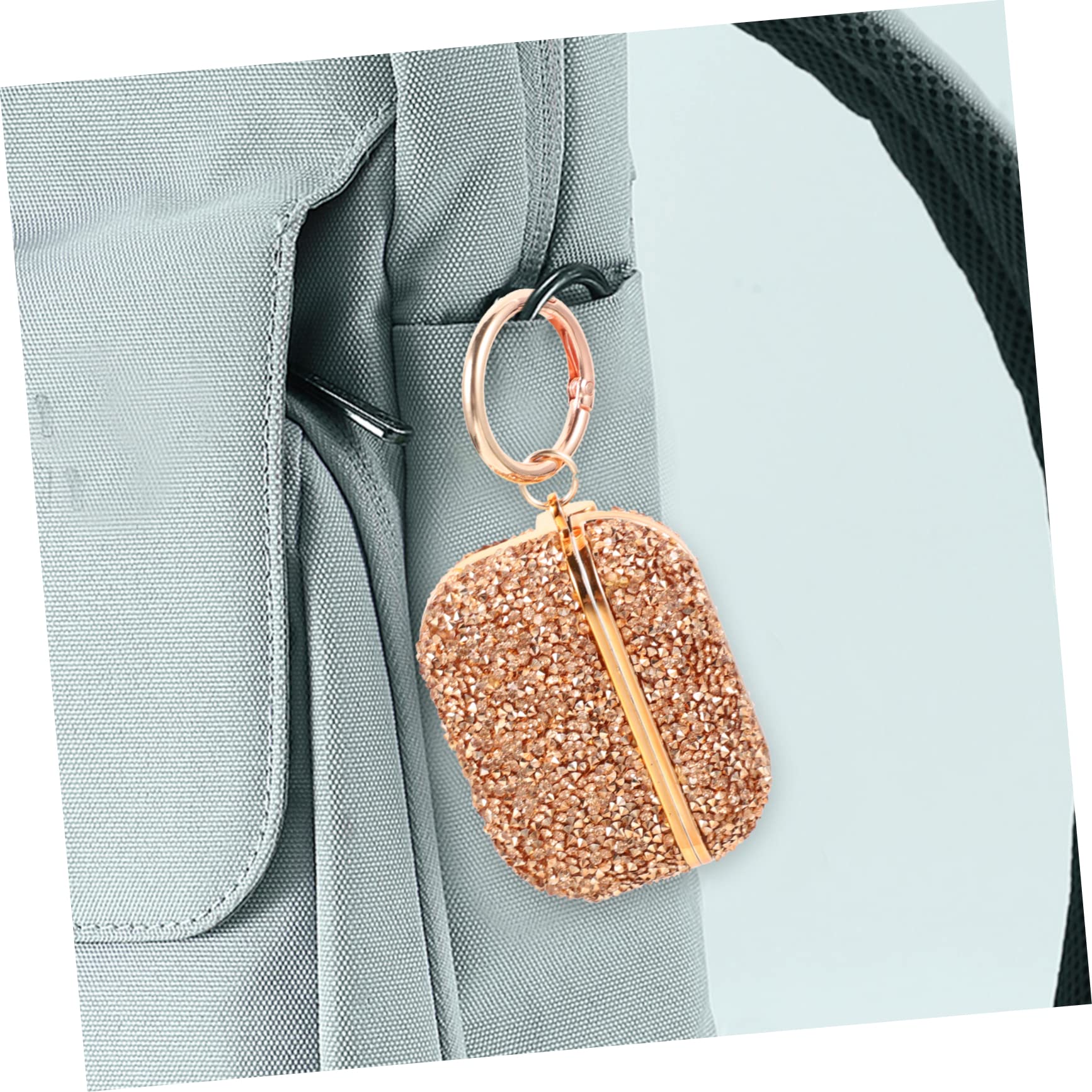 DOITOOL 4 Piezas Estuche Protector Segunda generación Protector Auriculares Estuche Auriculares Funda anticaída para decoración Leopardo inalámbricos Diamante