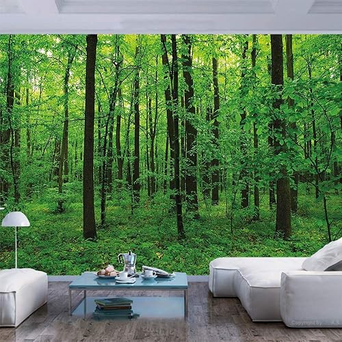 Miniatura 1 de Mural de pared de 55.1 x 29.9in, diseño de camomilas de primavera con estampado de mariquita, extraíble, adhesivo grande para pared