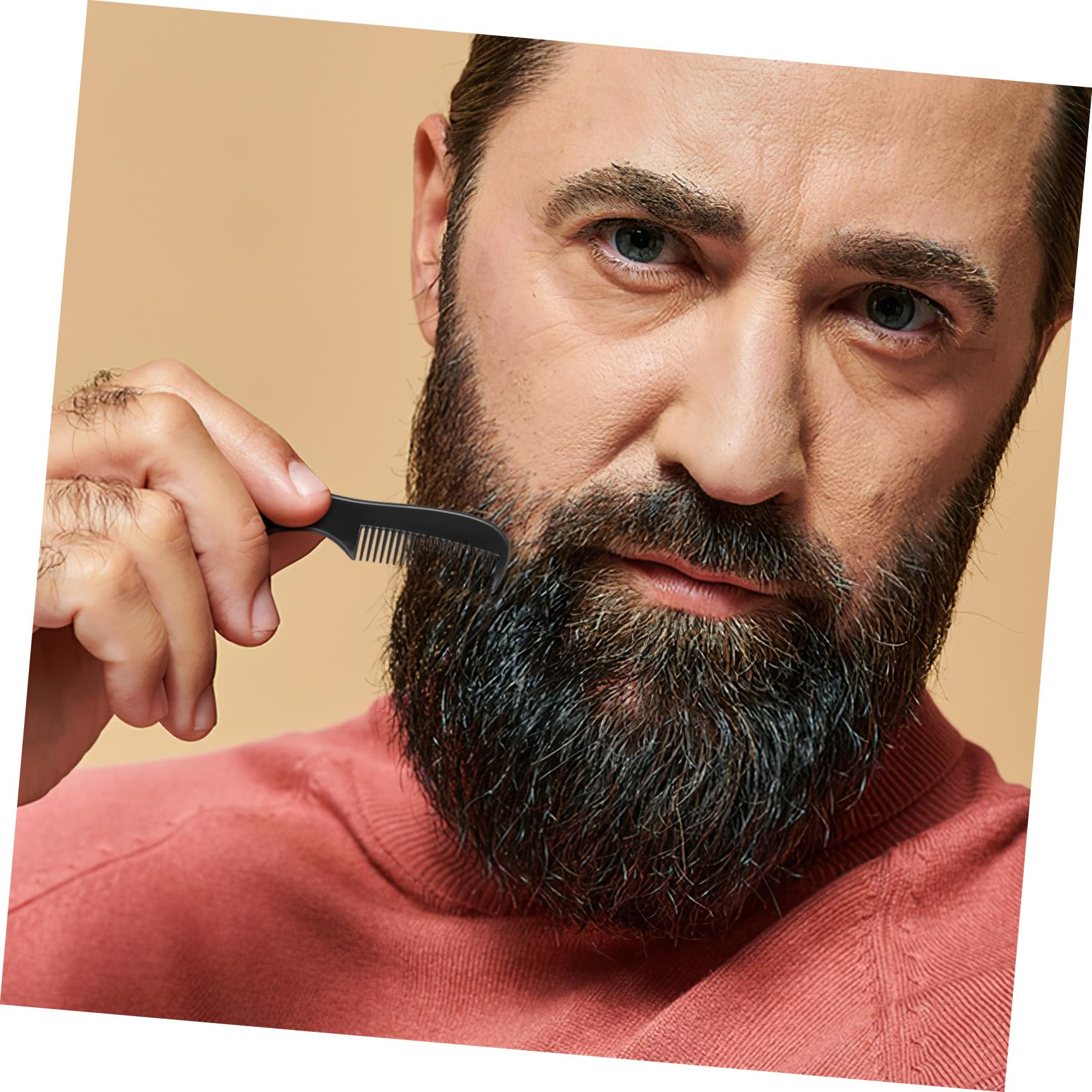 FRCOLOR 5 Set Di Pettini Per Lo Styling Della Barba Pettine Per Da Uomo Pettine Per La Della Barba Accessorio Da Viaggio 10 Pezzi*5