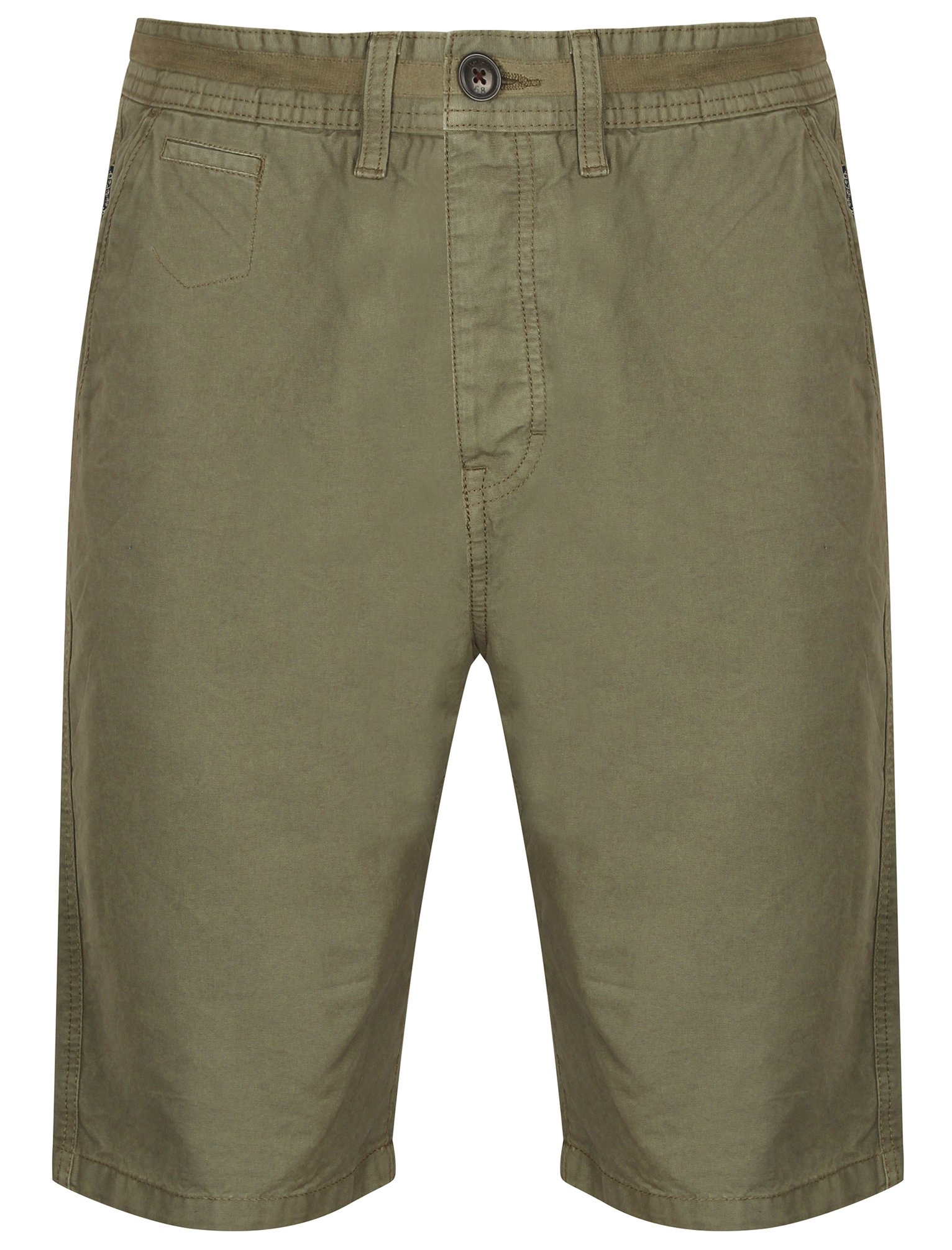 Tokyo Laundry Bartoli Cotton Short in Khaki S
