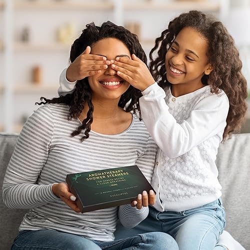 Miniatura 2 de Valitic Vaporizadores de ducha de aromaterapia, 16 gaseosos esenciales naturales infundidos con aceite esencial de eucalipto natural, regalos para