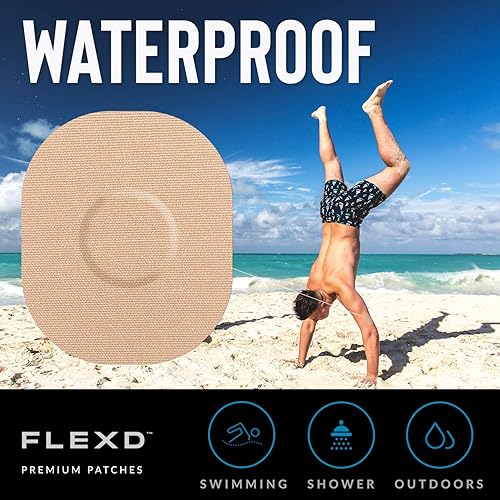 Miniatura 10 de Flexd - Parches Adhesivos Freestyle (35 piezas) - Cubiertas Adhesivas Libre Sin Adhesivo en el Centro - Transparente