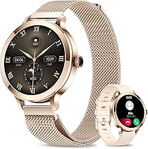 niolina Smart Watches for Women, 1.106" AMOLED Small Screen Smartwatch Answer/Make Call for Android iOS Phones, IP68 Water...