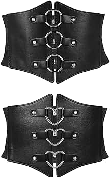 KESYOO 2Pcs Corset Belt Wide Waist Belts Womens Corset