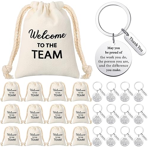 Sayglossy 24 Pcs Welcome to the Team Gifts Bulk for