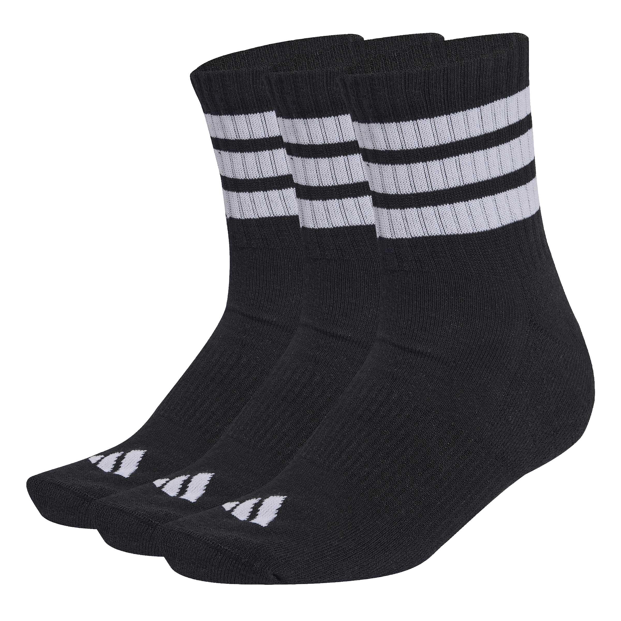 Chaussettes mi-haute adidas 3-Stripes (x3)