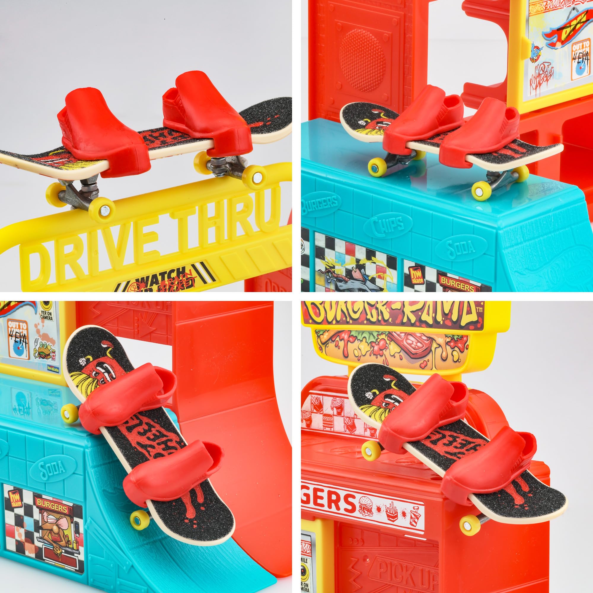 Amazon | ホットウィール(Hot Wheels) スケート バーガーショップ