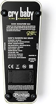 Amazon.com: JIM DUNLOP Kirk Hammett Cry Baby Wah (KH95