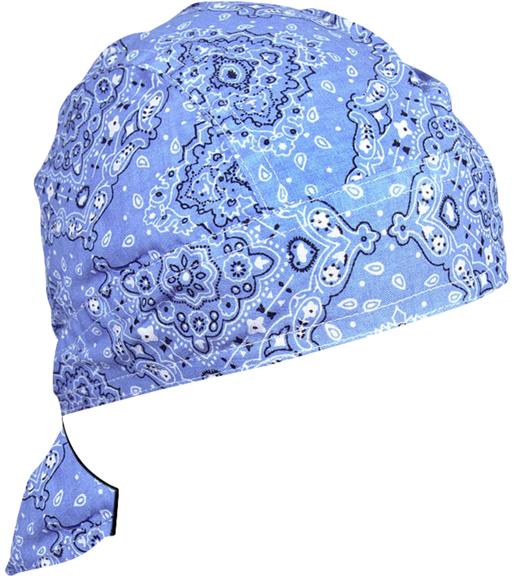 Buy Caps and Hats Light Blue Paisley Do-Rag Bandana Skull Cap Doo Du Rag Cap Headwrap Hat