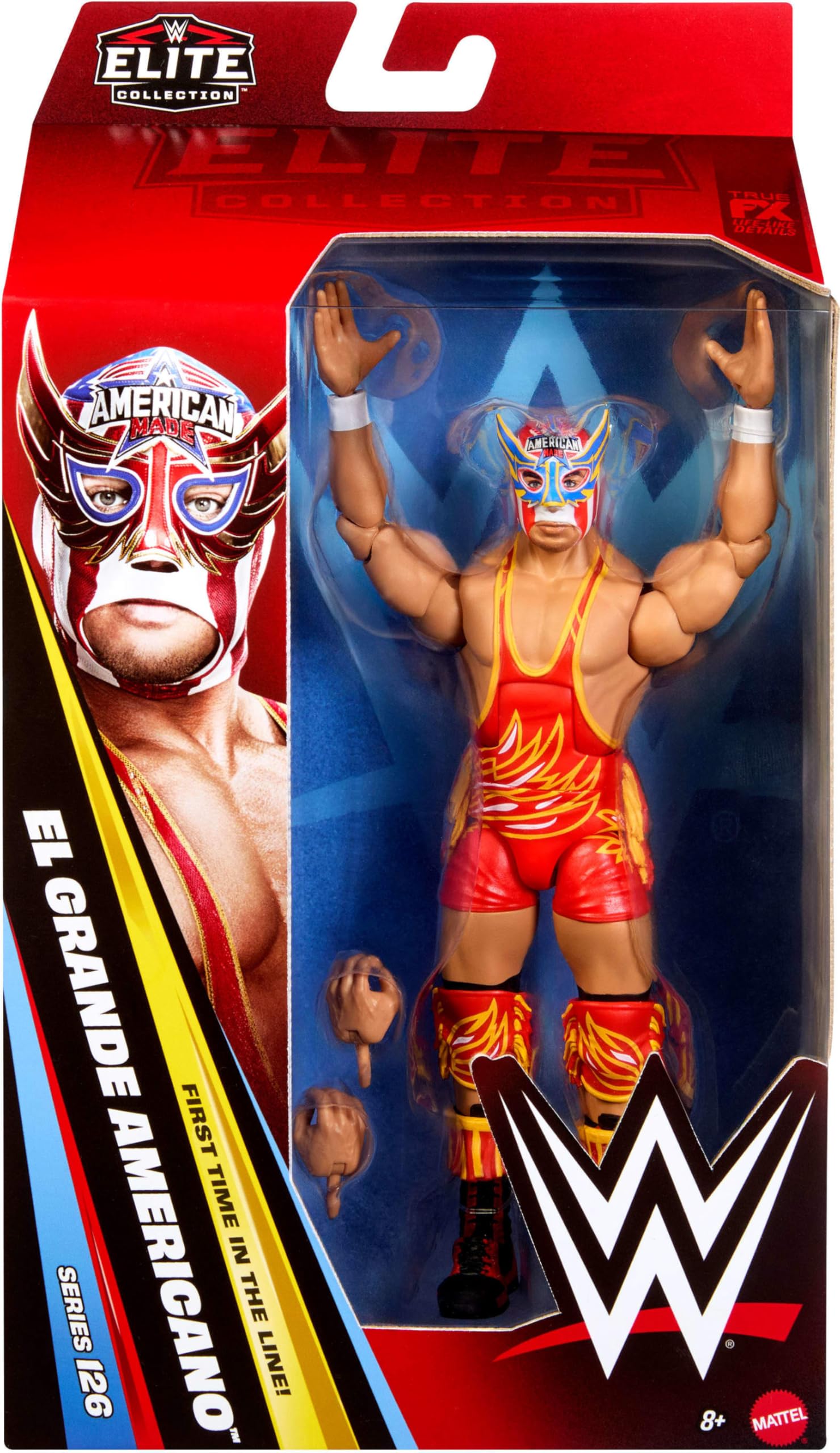 Mattel WWE Elite Action Figure & Accessories, Series #126 Set, 6