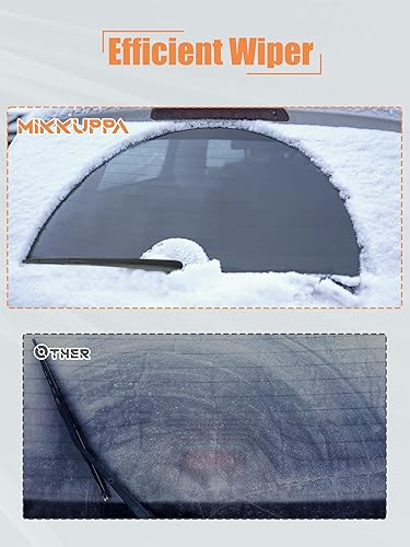 Vista 140 de MIKKUPPA Reemplazo de limpiaparabrisas trasero para Ford Focus Juego de limpiaparabrisas trasero, 2012-2018, montaje de accesorios