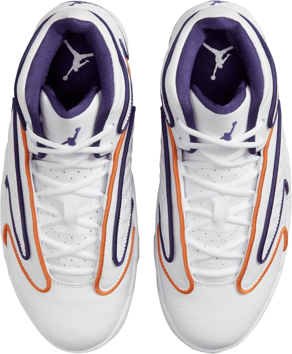 Jordan Womens Air OG Basketball Shoes (us_Footwear_Size_System, Adult, Women, Numeric, Medium, Numeric_7_Point_5) White/Orange