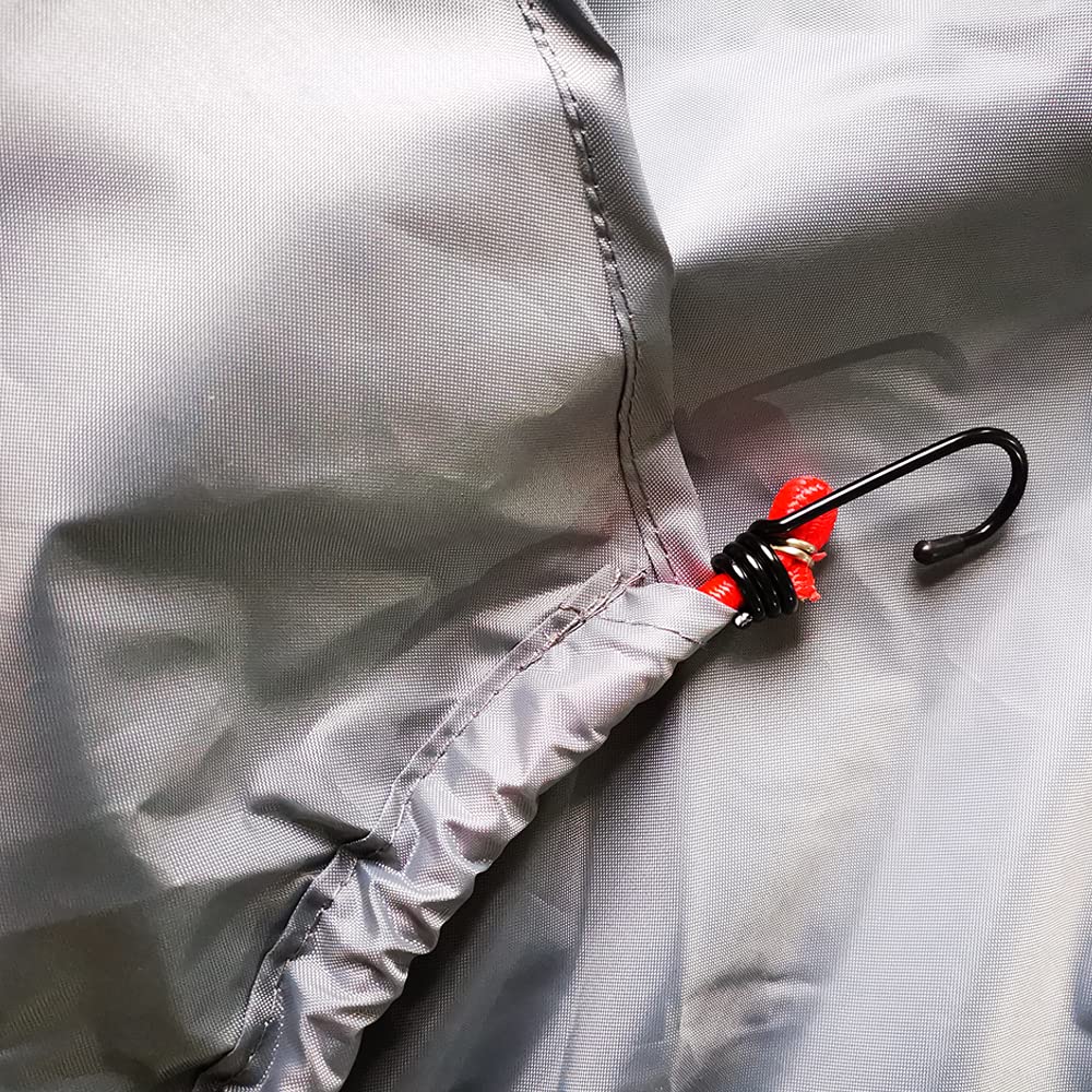 Housse de vélo Housse de Protection pour vélo Sac de Panneau d'avertissement avec kit de Fixation pour Panneau d'avertissement de Camping-Car Taille XXL 2-3 vélos