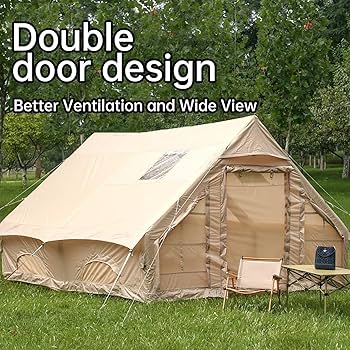 Inflatable Camping Tent, Luxury Air Tent, for 2-12 People