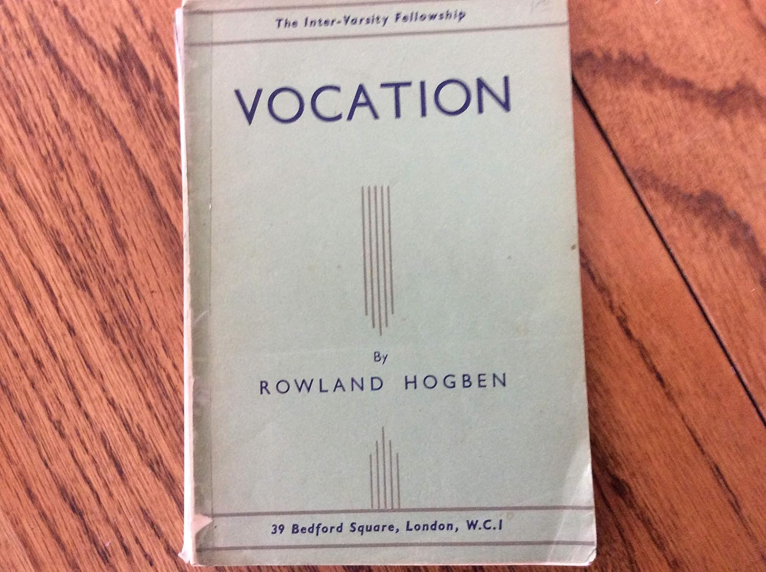 Vocation: Rowland Hogben: Amazon.com: Books