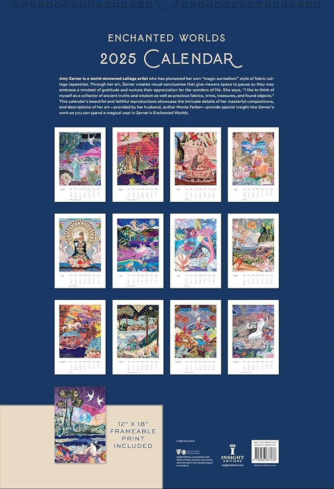 カレンダー・スケジュール feels. poster calender 2025 Amazon