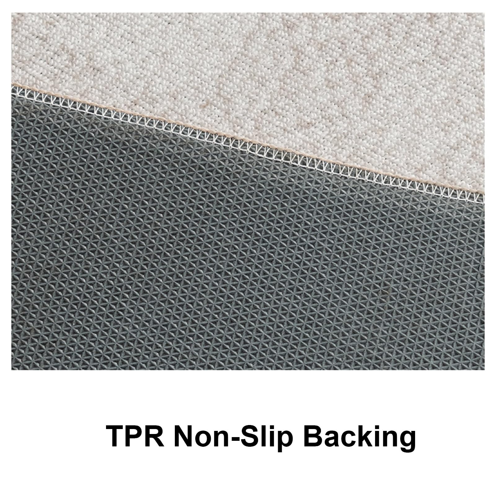 Alfombrilla antideslizante para silla de oficina de caucho termoplástico gris para suelos de madera y azulejos, insonorizada y fácil de limpiar, 120 x 100 cm