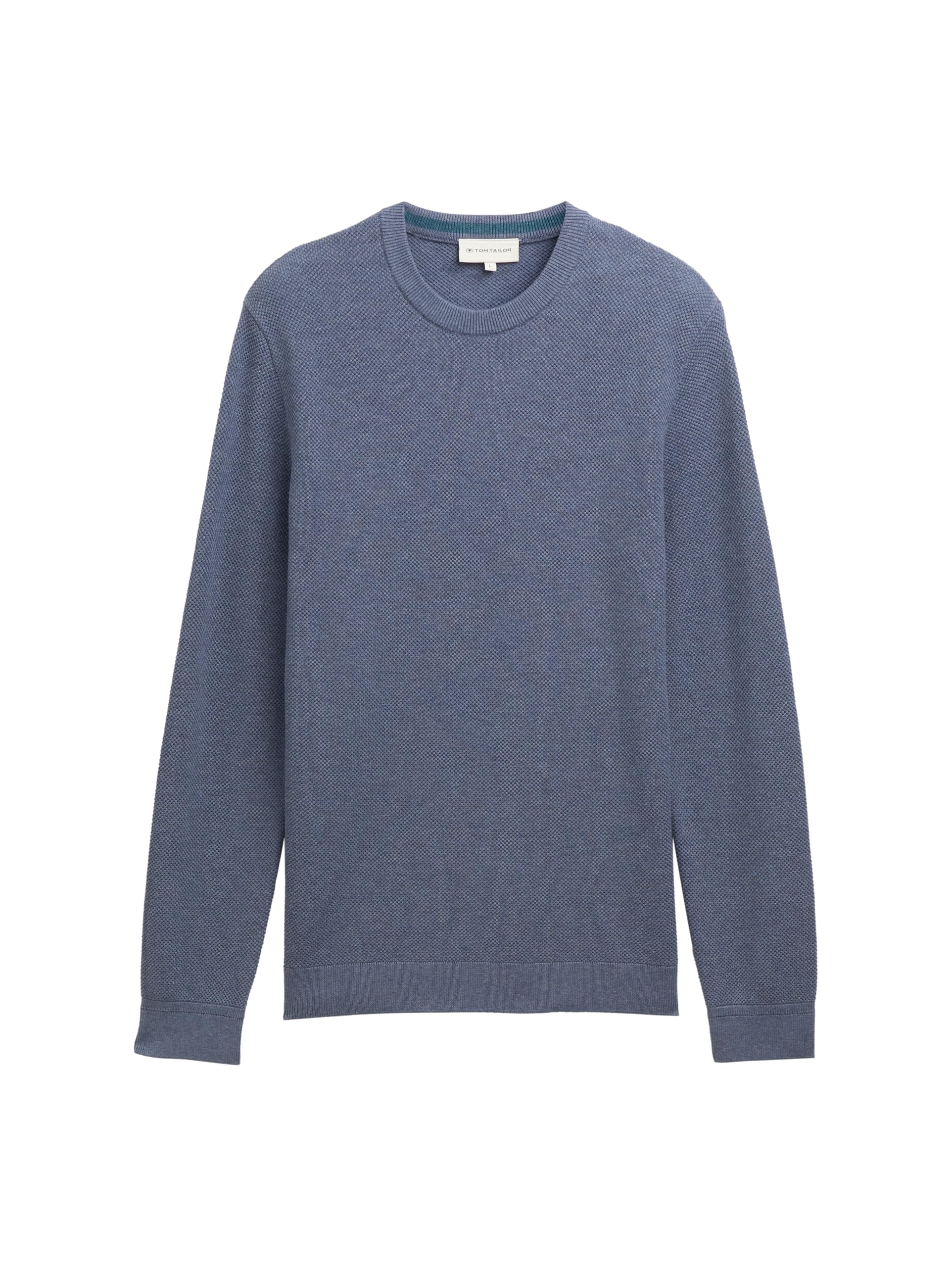 TOM TAILOR Herren Strickpullover mit Struktur