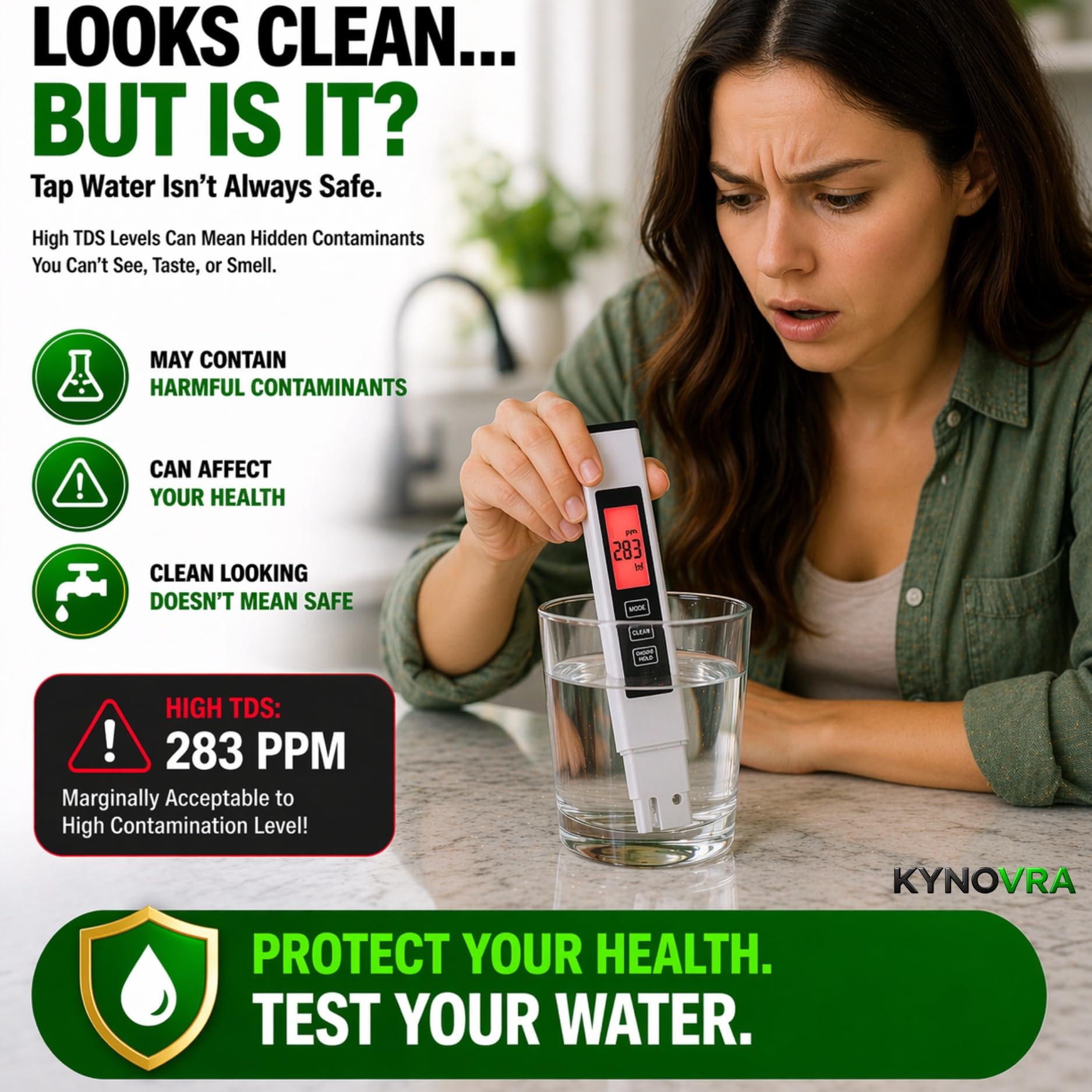 Digital TDS Meter - Water Quality Tester -6