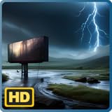 Peaceful Lightning and Thunderstrike Sleep Music Soundscape for Fire TV