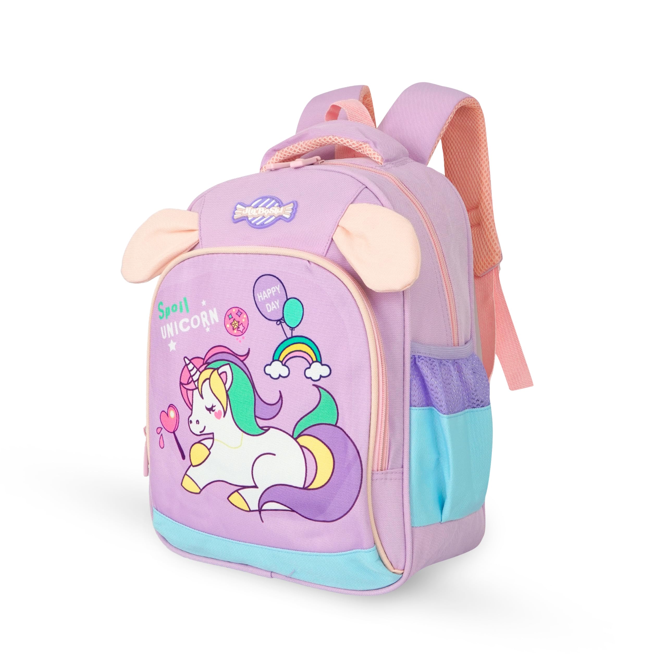 Unicorn School Backpack for Girls – Cute Cartoon Design, Lightweight Kids School Bag for for 2 to 4 years old Girls, 35x26x15 CMs, Pink-image-14