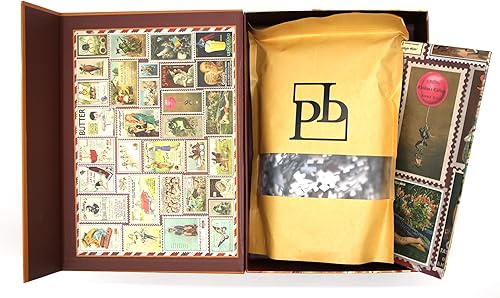 Miniatura 8 de Western Wild Rompecabezas (sellos desquiciados) - Rompecabezas de 1000 piezas - No AI Art Ever - Rompecabezas divertidos para adultos - Anuncios