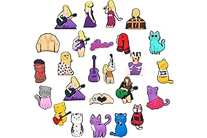 Taylor Swift Clogs Charms Buttons