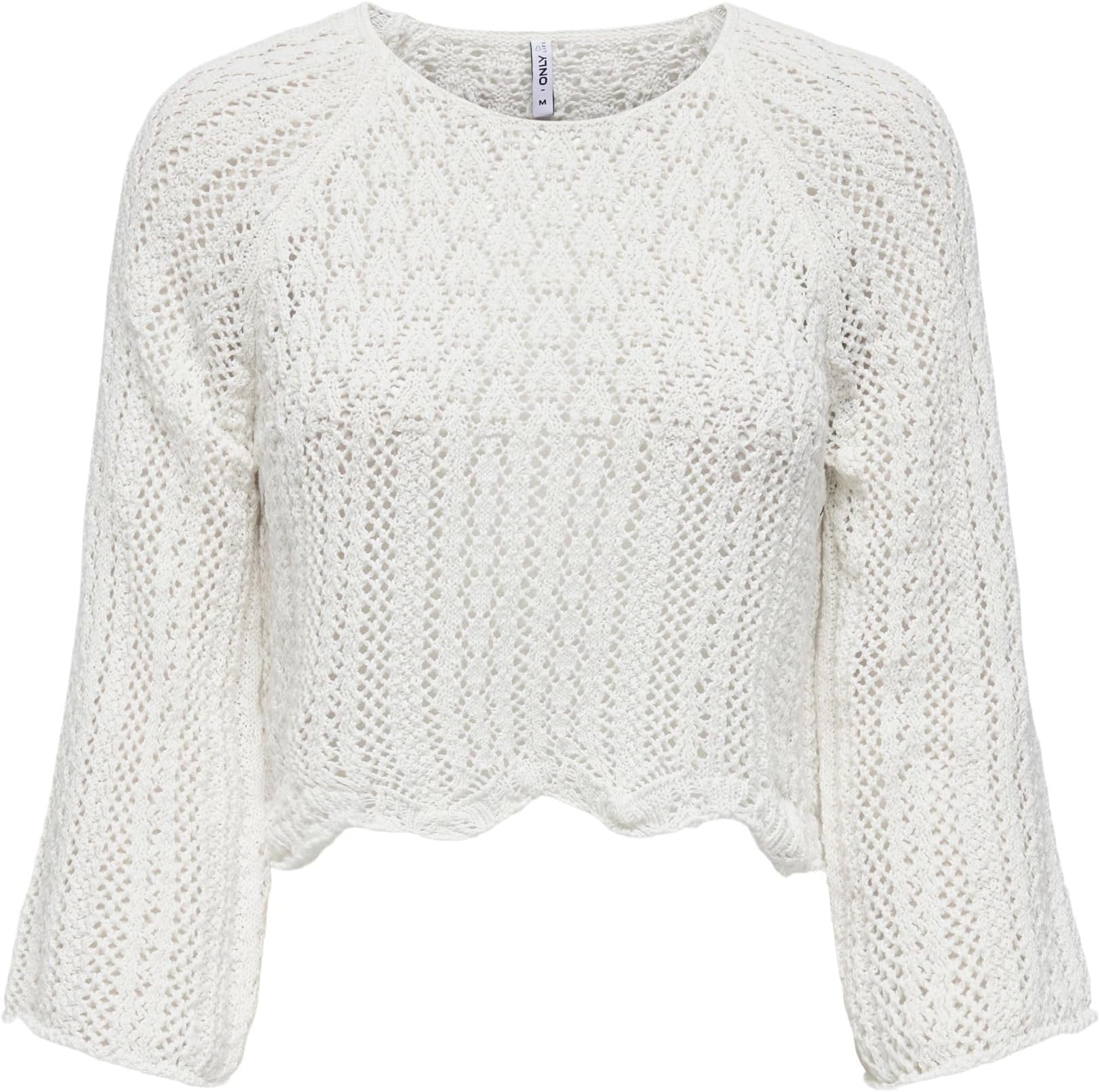 Only Women's Nola Life 3/4 Sleeve Pullover Knit Top Pullover (pack of 1)