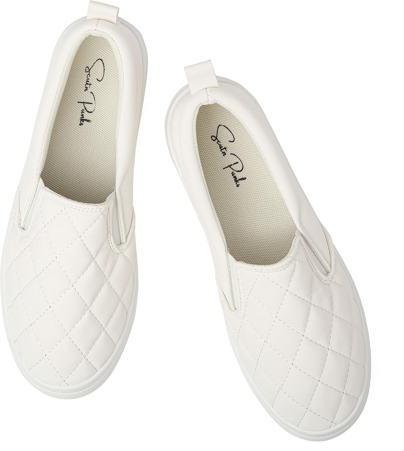 Slip On Shoes Women Loafers Comfort Leather Soft Casual Walking Shoes
