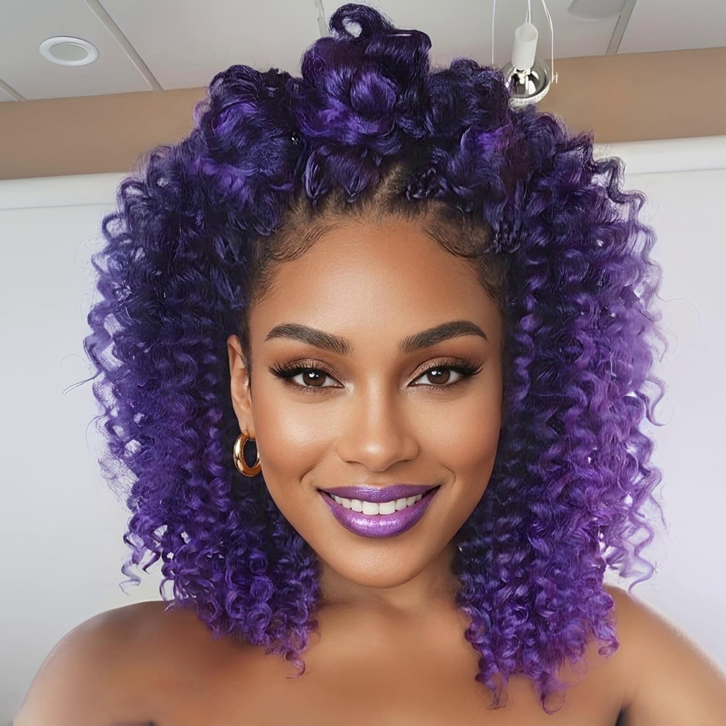 Amazon.com : 3 Packs 2X Ringlet Wand Curl Jamaican Bounce 8 inch