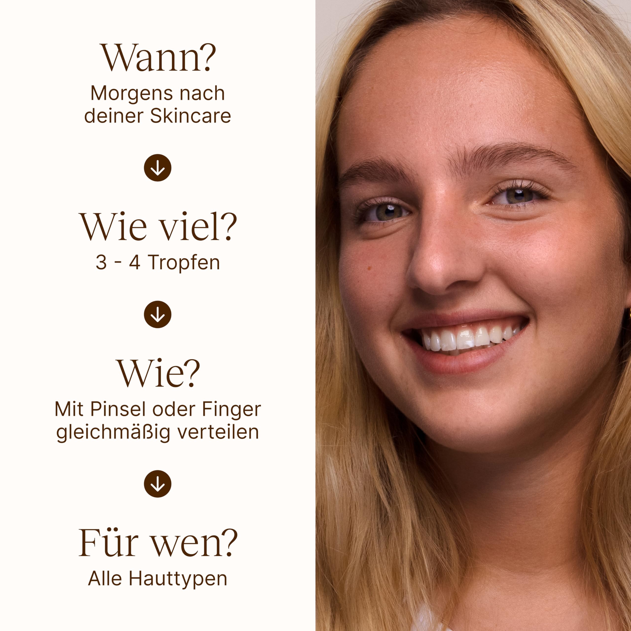 Wonder Foundation Serum - Make Up sanfte Deckkraft | Alle Hauttyp | Mit Hyaluronsäure + Squalan | Regenerierende Wirkung | Getöntes Gesichtsserum langanhaltender Glow | Plants Are Purple (Amber 30ml)