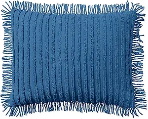 BrylaneHome Chenille 100% Cotton Sham - King, Antique Blue