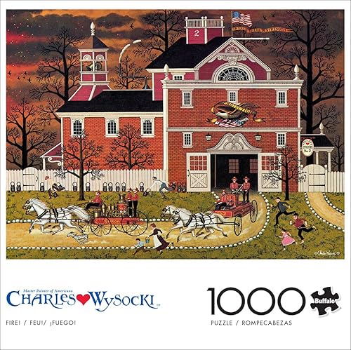 Vista 89 de Buffalo Games - Charles Wysocki - Witch's Bay - Rompecabezas de 1000 piezas para adultos - Rompecabezas desafiante perfecto para noches de juego