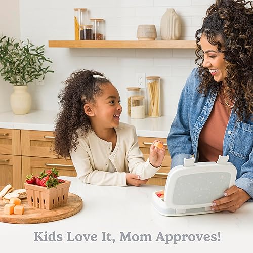 Miniatura 91 de Bentgo Kids Prints - Lonchera para niños, a prueba de derrames, con 5 compartimentos, estilo bento, tamaño de porciones ideales para edades de 3 a 7