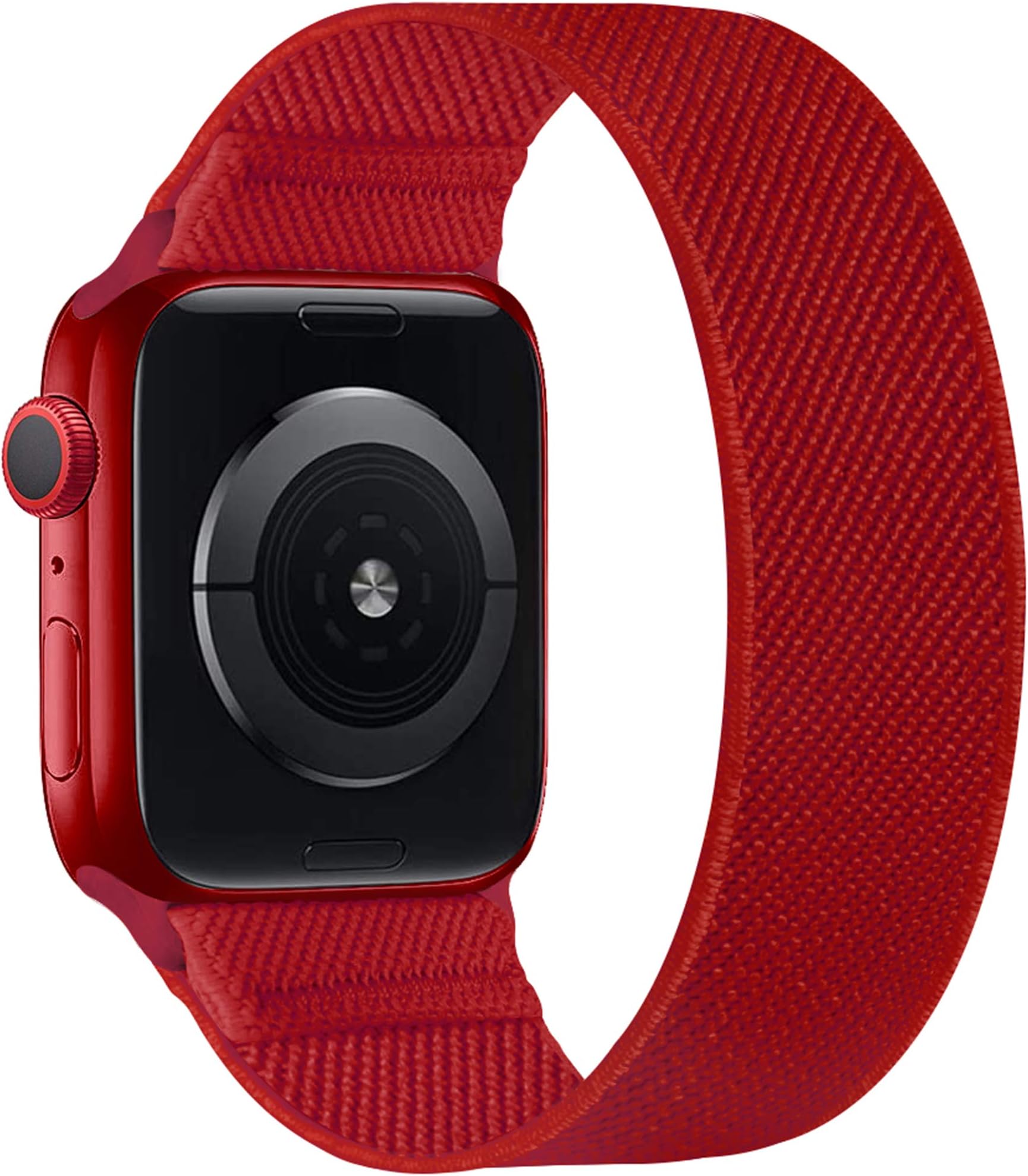 ENJINER Stretchy Nylon Solo Loop Bands Compatible with Apple Watch 38mm 40mm 41mm 42mm 44mm 45mm 49mm Ultra iWatch Series 8 7 SE 6 5 4 3 2 1 Strap