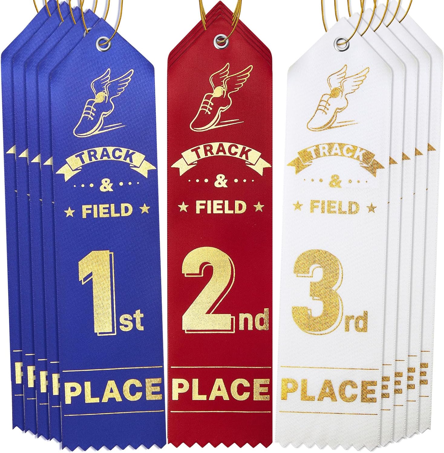 Lyrow Education Award Ribbons 1st 2nd 3rd Place Flat