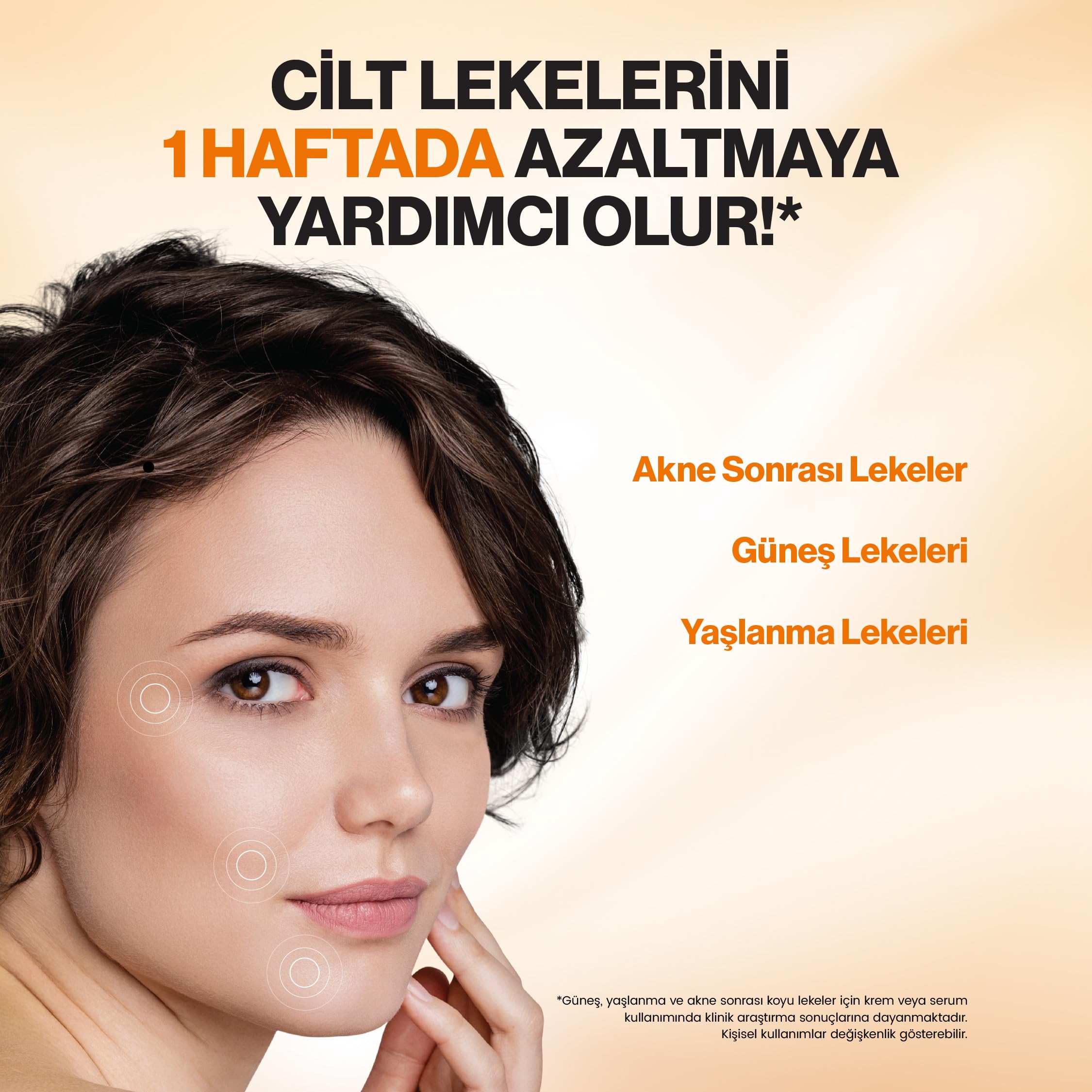 Himalaya Since 1930 Dark Spot Clearing Leke Karşıtı Zerdeçal Özlü Serum 30 ml, Niacinamide%2, Glikolik Asit 10%