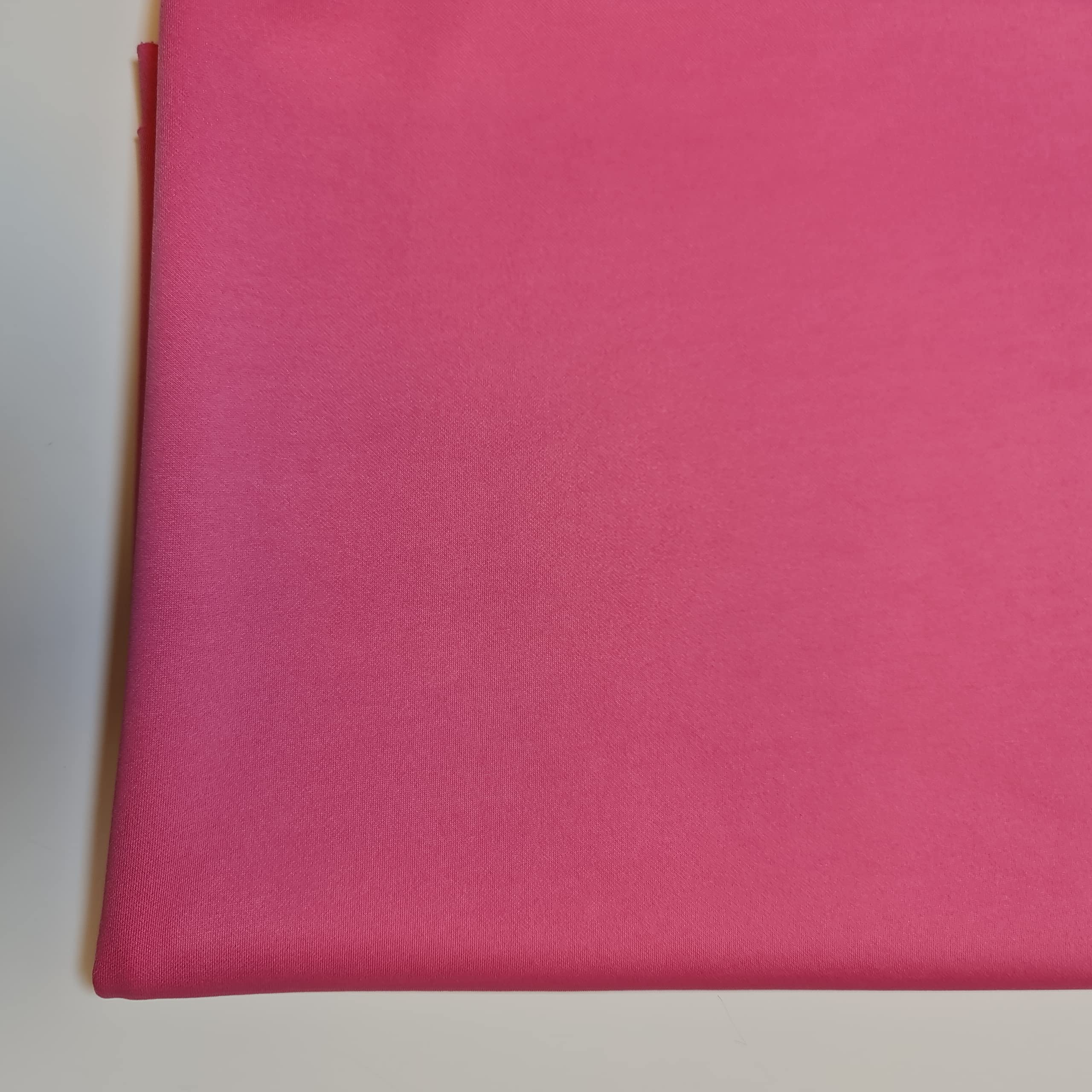 Scuba Crepe Breathable Superior Quality Stretch Wet Suit Dress Fabric 140cm Wide (2 Meter, Candy Pink) - Image 3